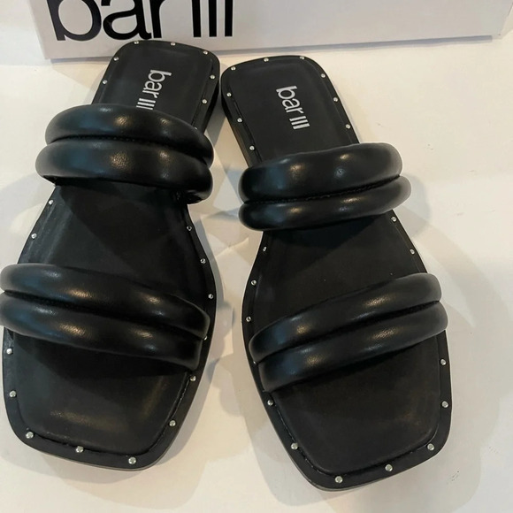 Bar III Womens Solid Slip-On Casual Pool Slides Sandals Orange size 6.5 M - Picture 6 of 15